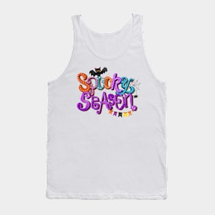 Spooky season cute design Tank Top